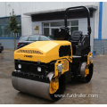 Double steel wheels small 3 ton roller compactor